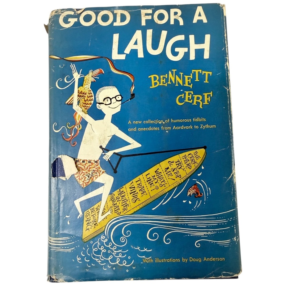 Good For‎ A Laugh Bennett Cerf A New Collection of Humorous Tidbits 1950 - Picture 4 of 9